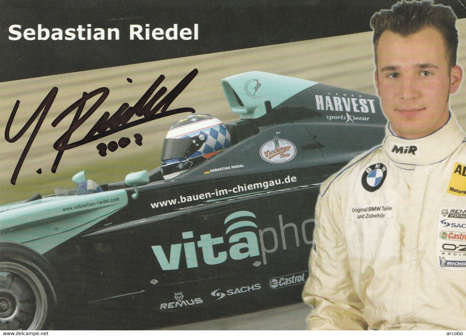 Sebastian Riedel  - Signiert - Automobilismo - F1