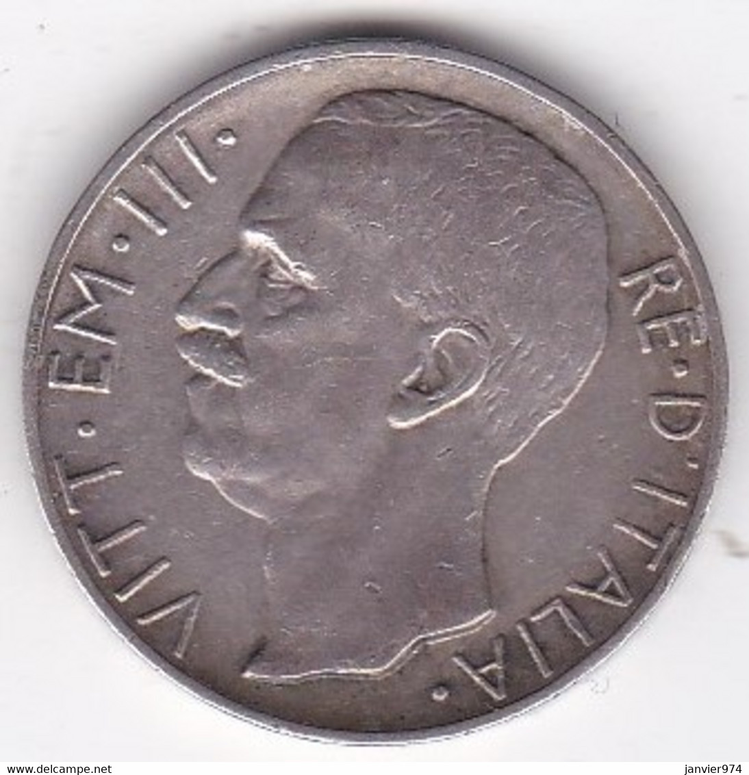 10 Lire Biga 1927 R Rome, 2 Rosette. Vittorio Emanuele III, En Argent - 1900-1946 : Victor Emmanuel III & Umberto II
