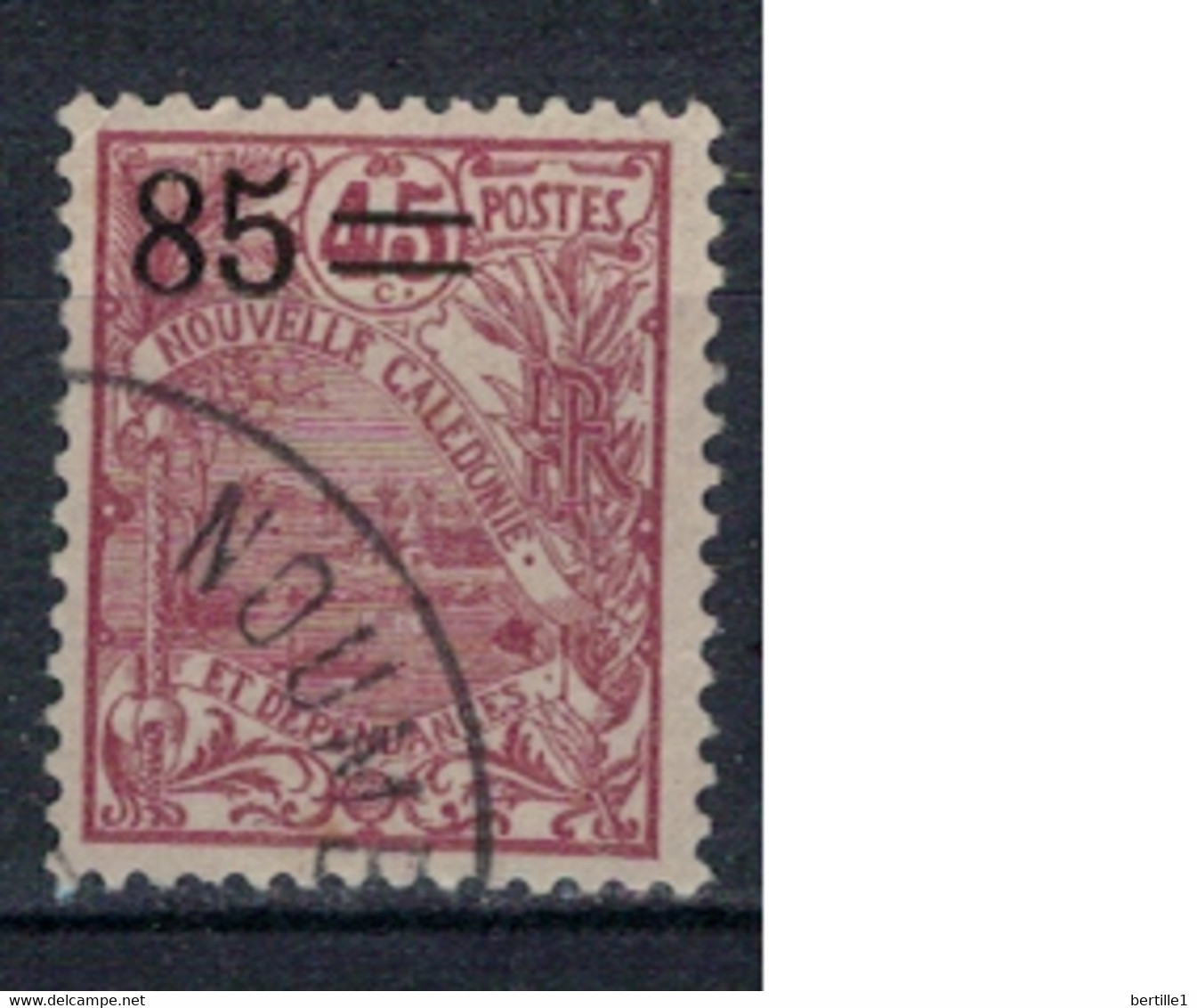 NOUVELLE CALEDONIE         N°  YVERT 132  OBLITERE     ( OB    07/ 02) - Used Stamps