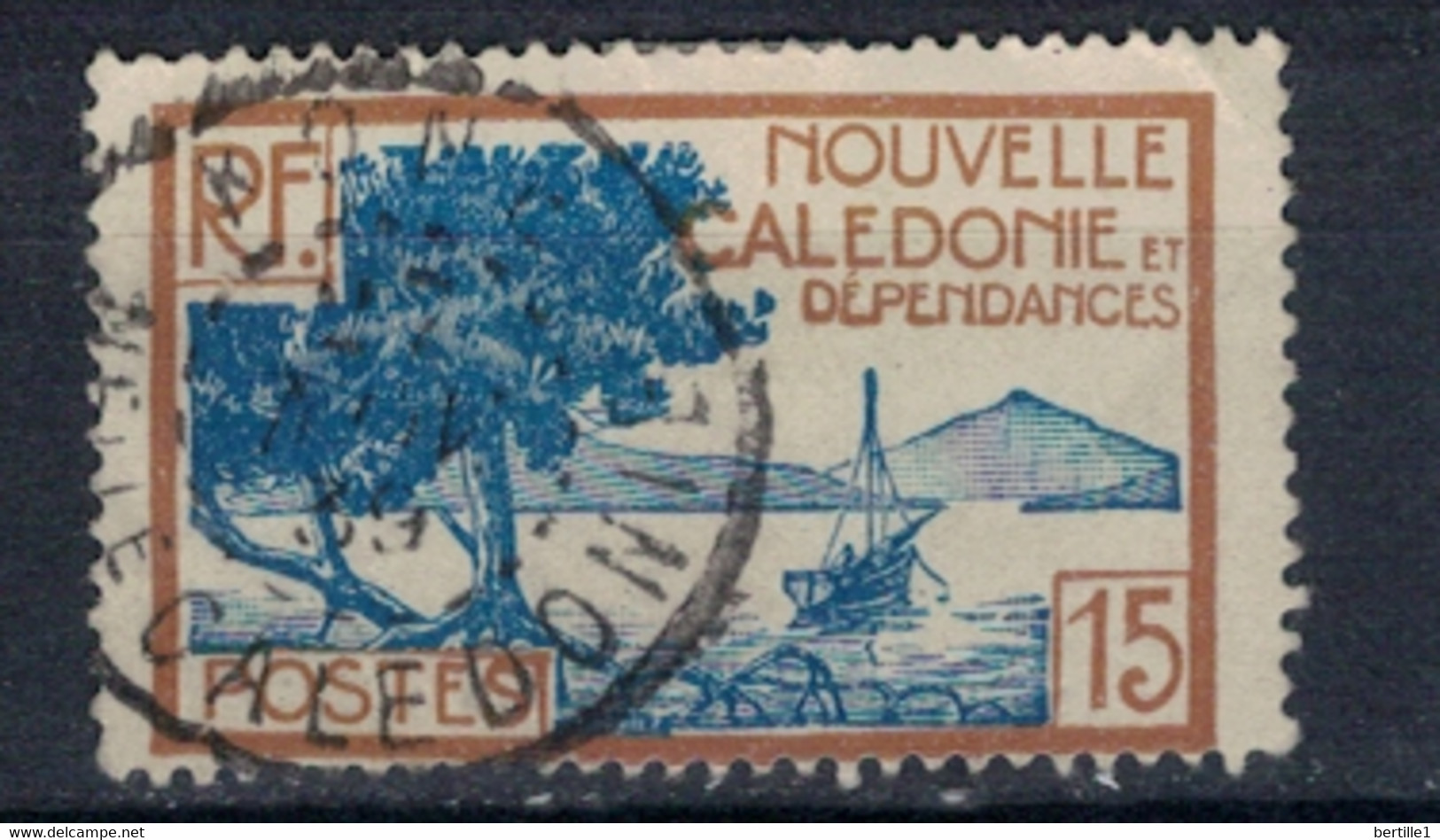 NOUVELLE CALEDONIE         N°  YVERT 144(1)   OBLITERE     ( OB    07/ 03) - Usati