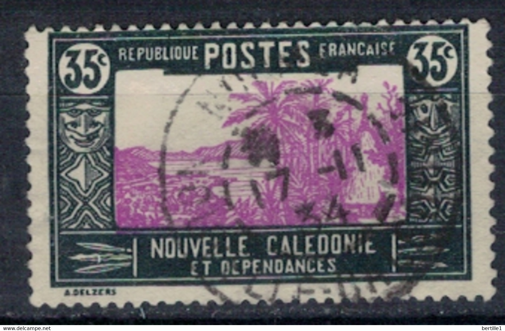 NOUVELLE CALEDONIE         N°  YVERT 147 A OBLITERE     ( OB    07/ 05 ) - Usati