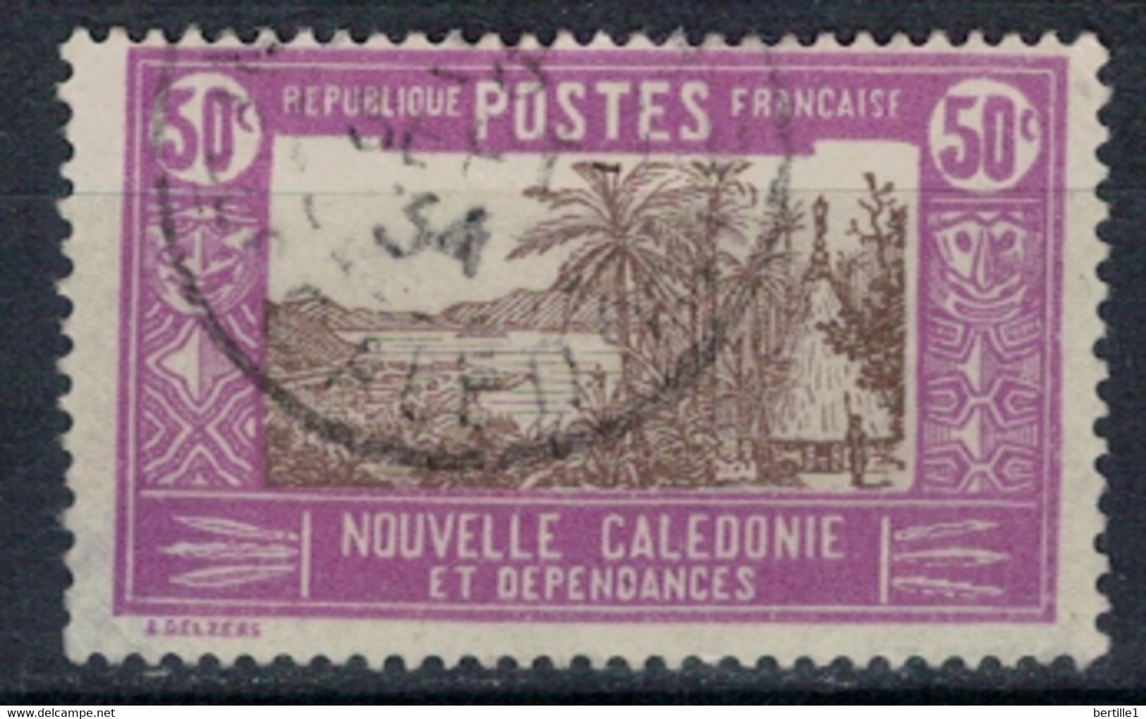 NOUVELLE CALEDONIE         N°  YVERT 150 (1) OBLITERE     ( OB    07/ 05 ) - Gebruikt