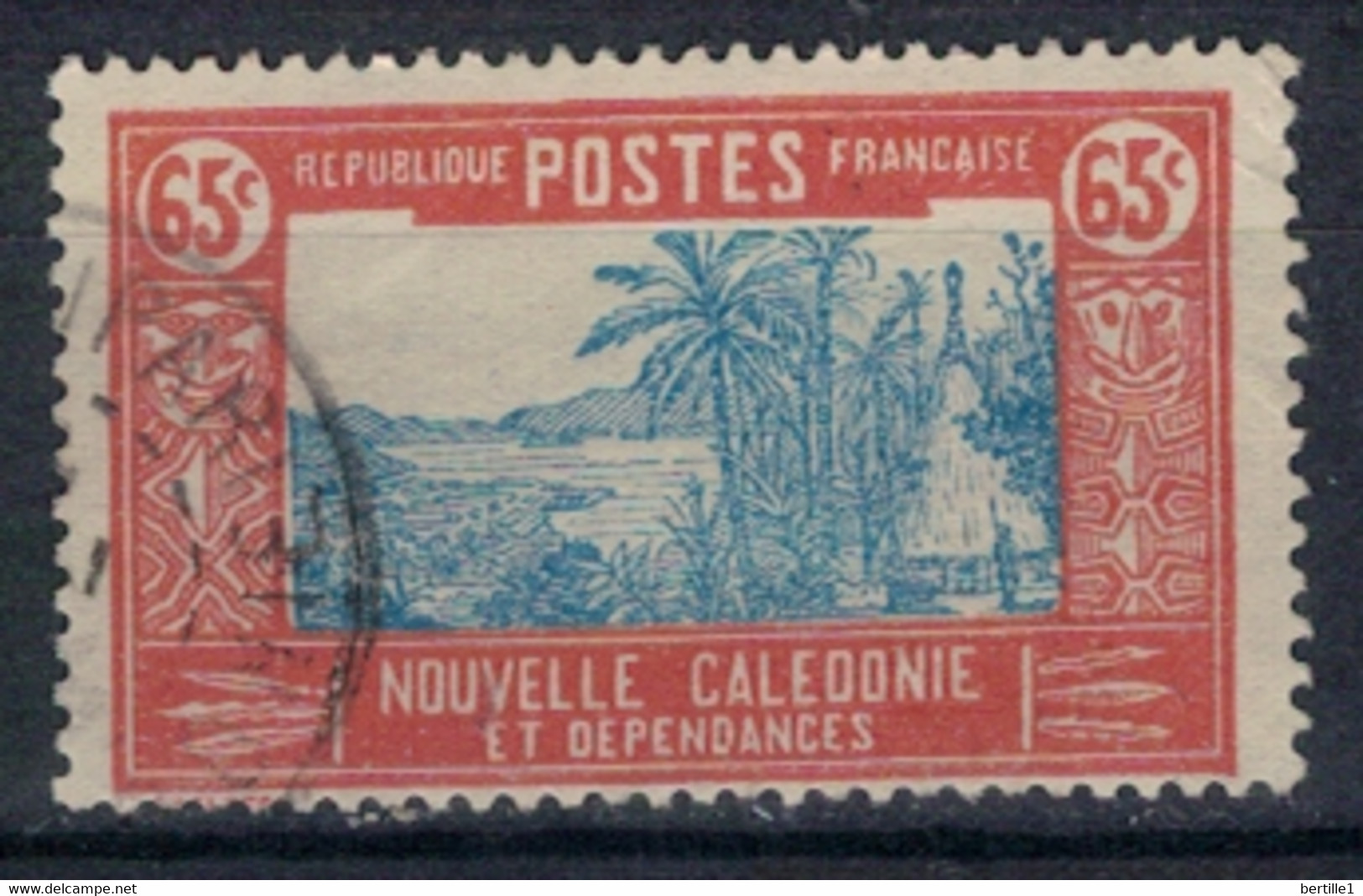 NOUVELLE CALEDONIE         N°  YVERT 151 (1) OBLITERE     ( OB    07/ 05 ) - Gebruikt