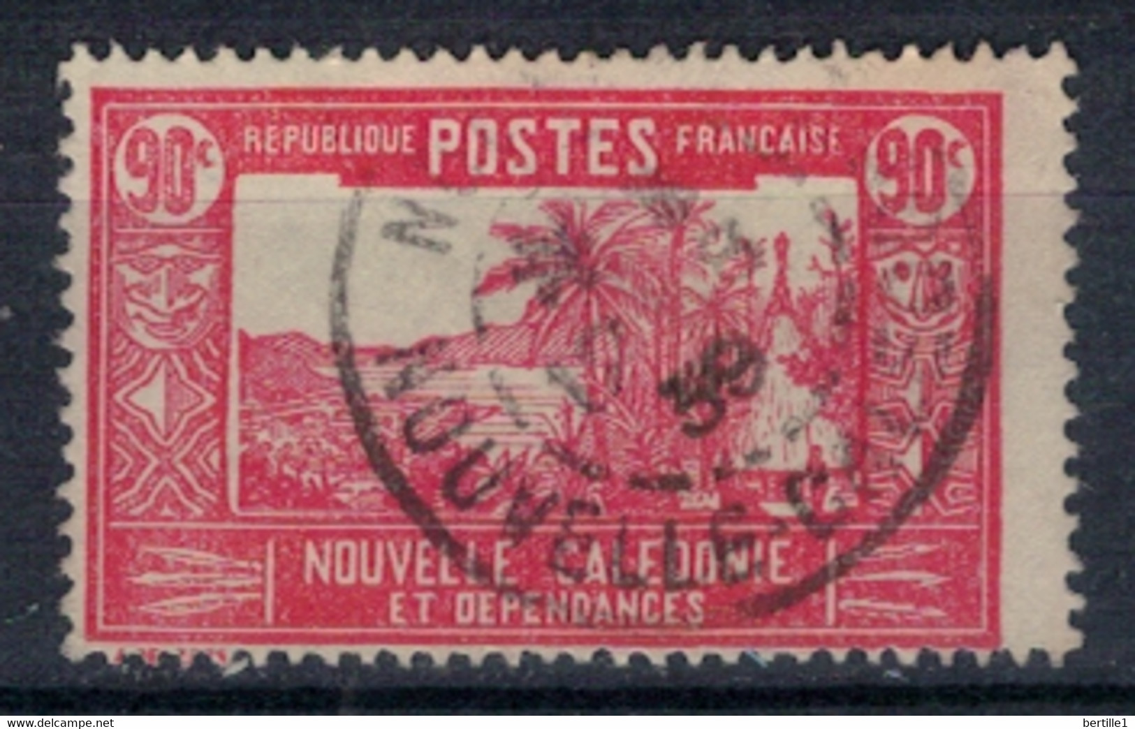 NOUVELLE CALEDONIE         N°  YVERT 153 OBLITERE     ( OB    07/ 06 ) - Usati