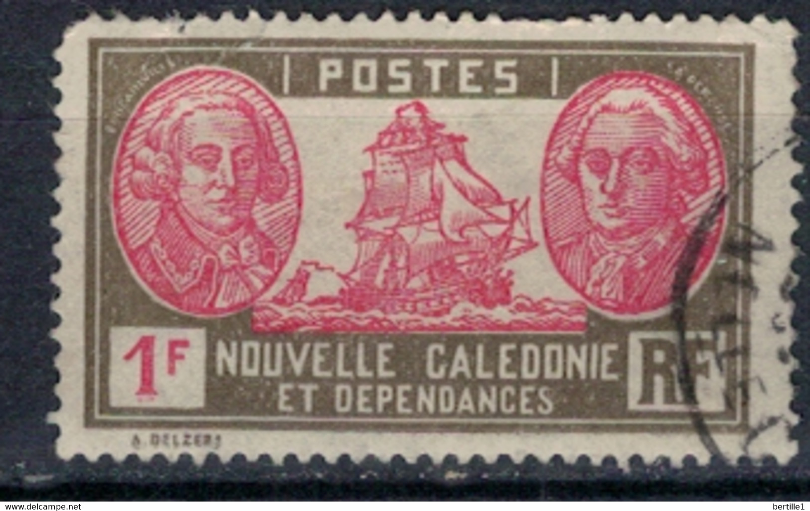 NOUVELLE CALEDONIE         N°  YVERT 154 (1)  OBLITERE     ( OB    07/ 06 ) - Used Stamps