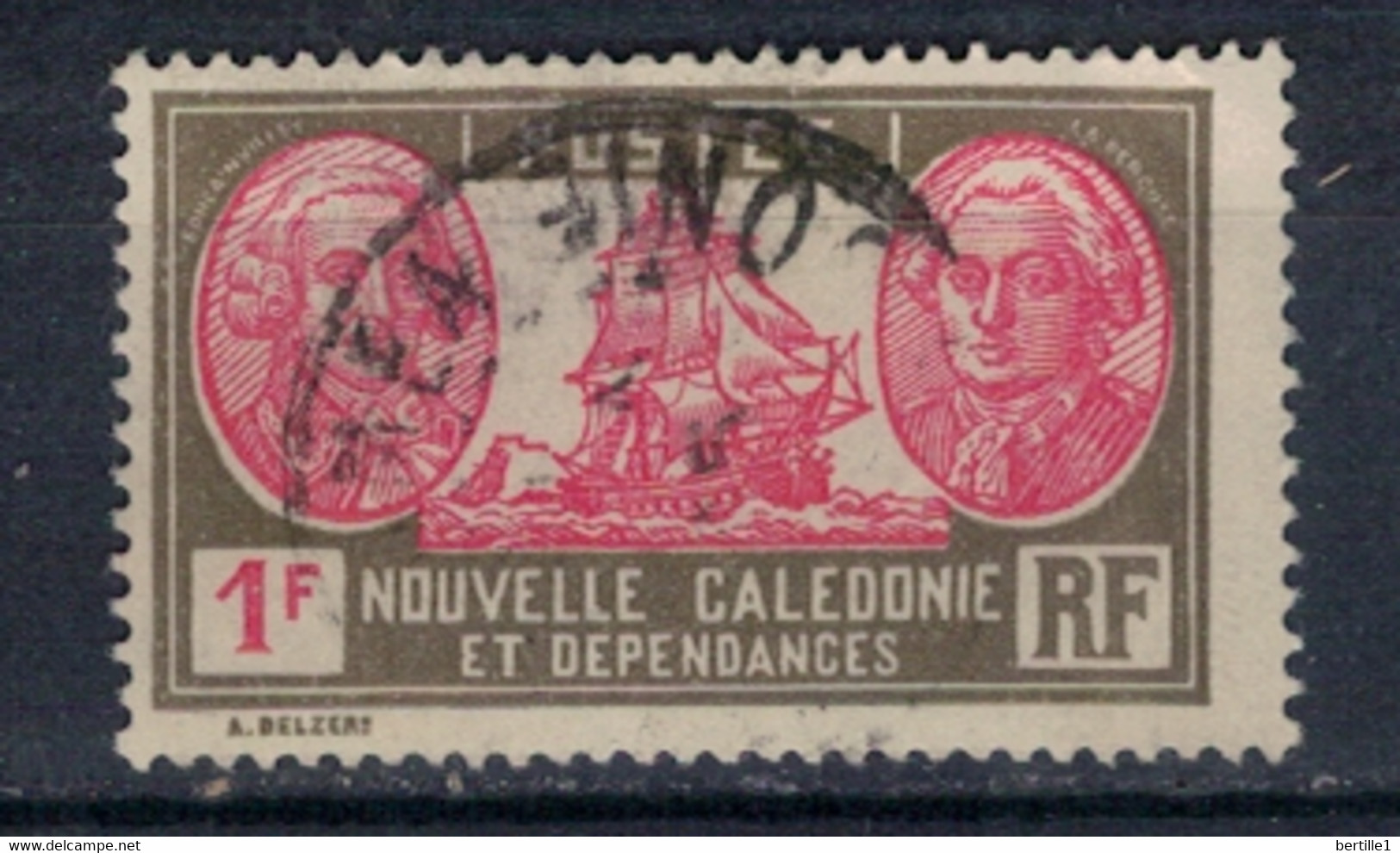 NOUVELLE CALEDONIE         N°  YVERT 154 (3)  OBLITERE     ( OB    07/ 07 ) - Gebraucht