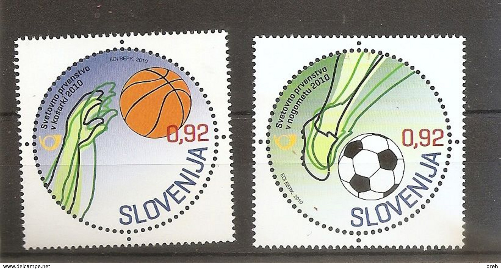 SLOVENIA 2010,FIFA,WORLD CUP 2010,GERMANY,WELTMEISTERS CHAFT,MNH - 2010 – South Africa