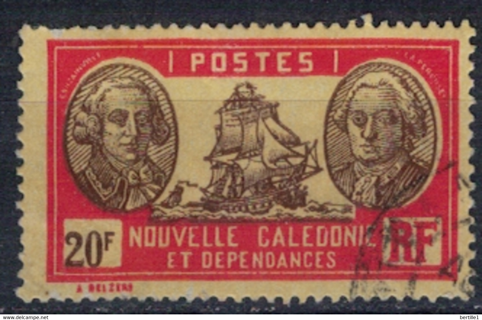 NOUVELLE CALEDONIE         N°  YVERT 161  OBLITERE     ( OB    07/ 10 ) - Used Stamps