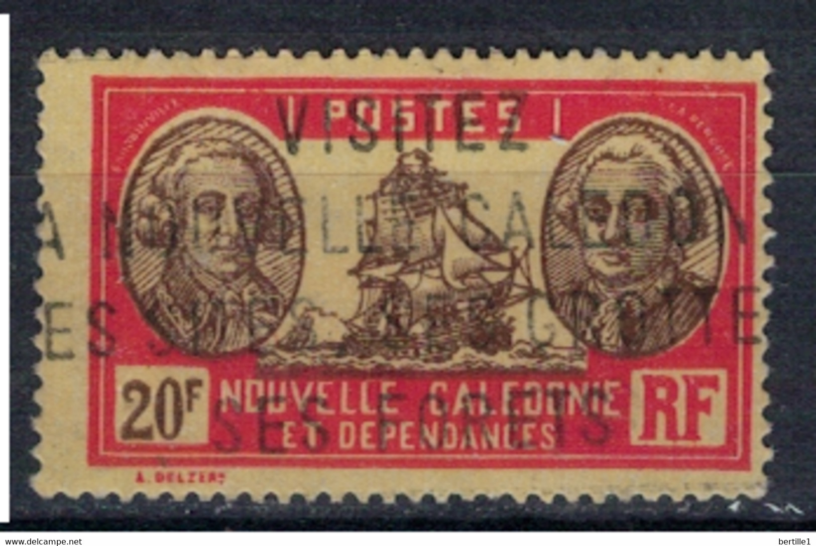 NOUVELLE CALEDONIE         N°  YVERT 161 (1)  OBLITERE     ( OB    07/ 10 ) - Used Stamps