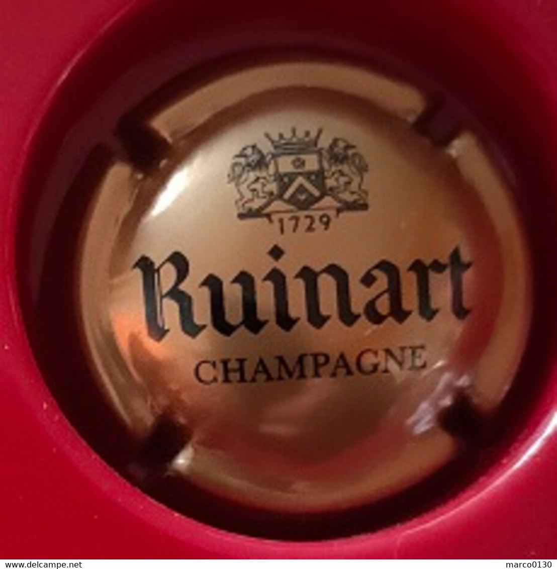 CAPSULE DE CHAMPAGNE RUINART N° 62 - Ruinart Ruinart Reims