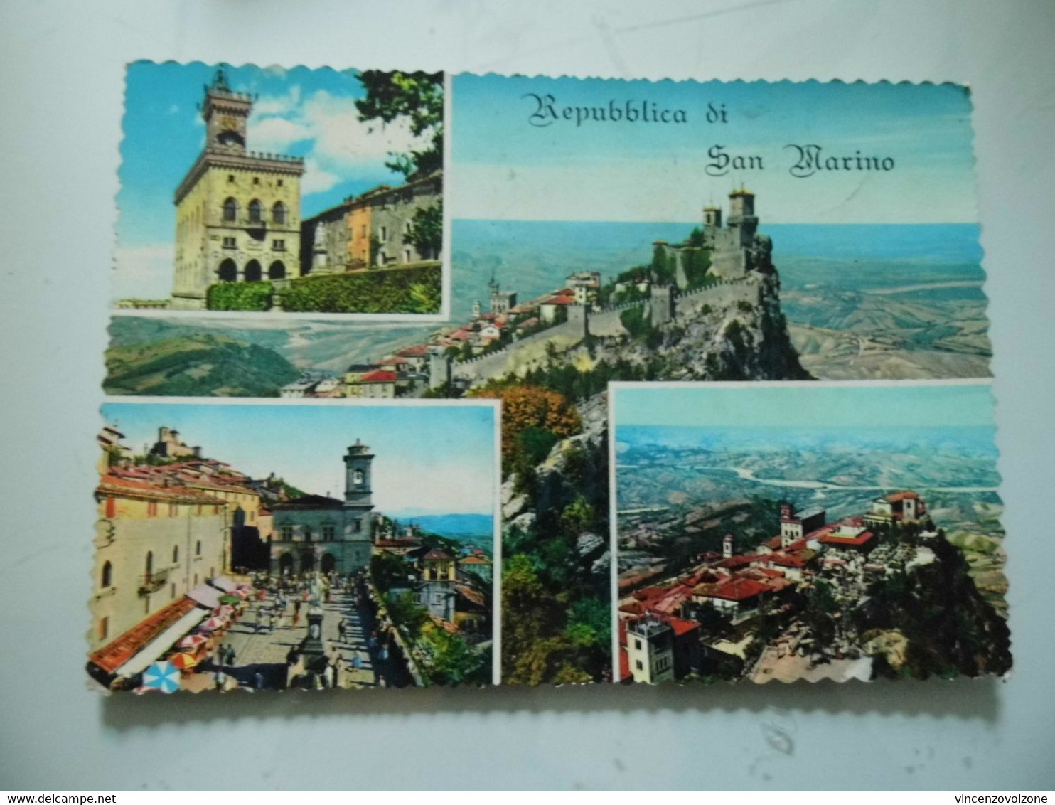Cartolina Viaggiata "Repubblica Di S. Marino" 1966 - San Marino