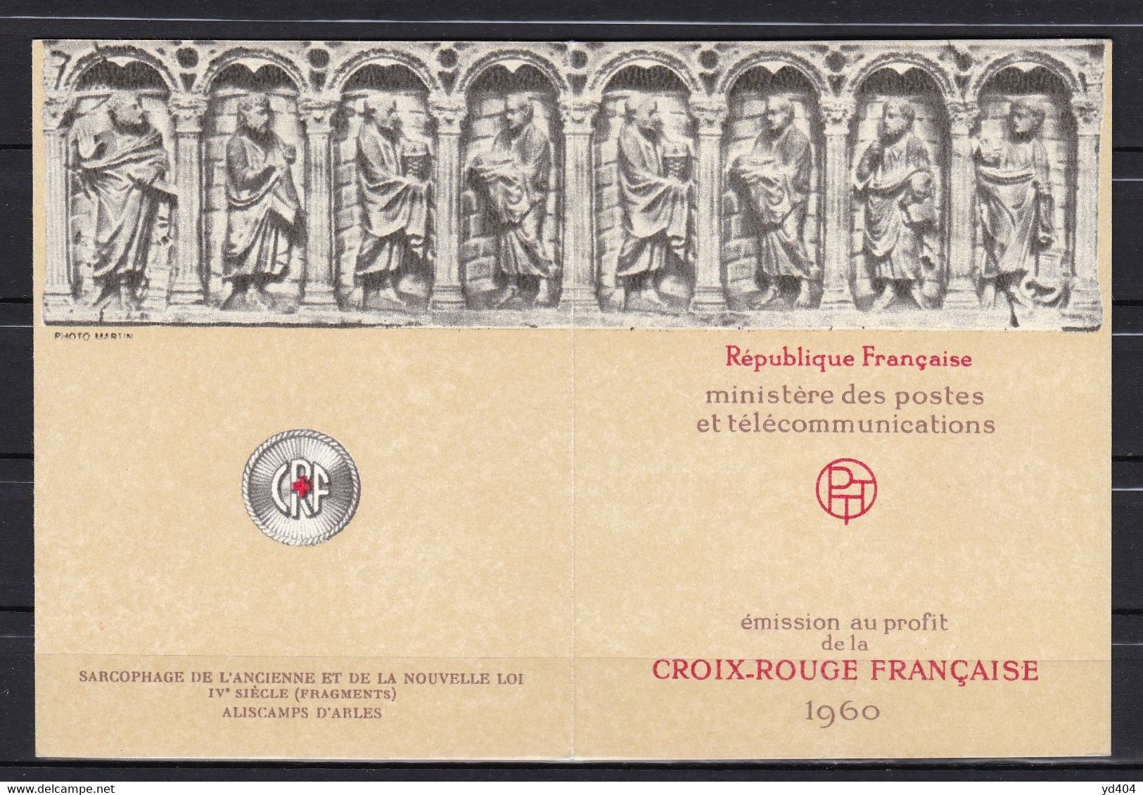 FR4408 - FRANCE - CARNETS CROIX-ROUGE - 1960 - Y&T # 2009 MNH 55 € - Croix Rouge