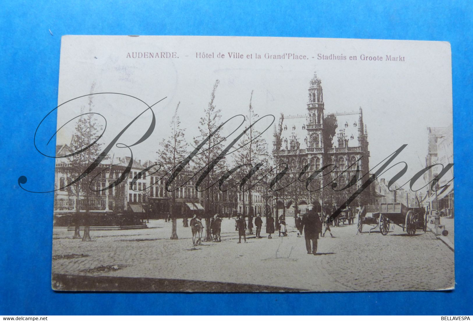 Oudenaarde Feldpost 7-10-1915 Rekruten Audenaarde - War 1914-18