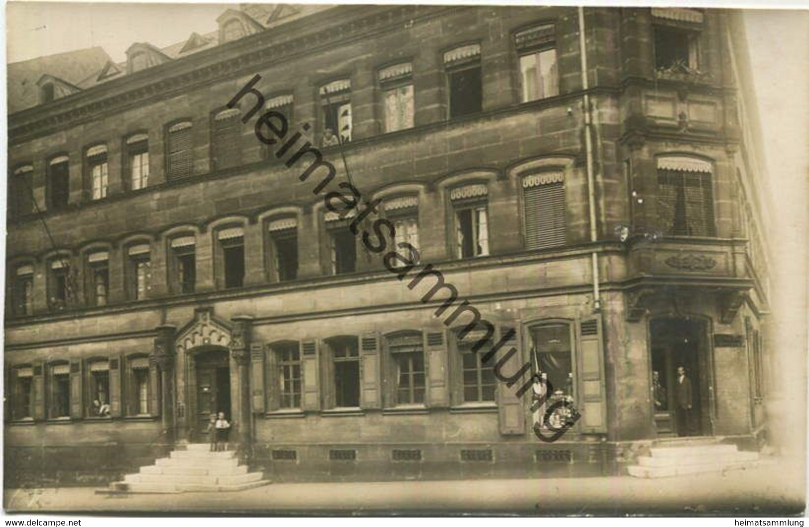 Fürth - Friedrichstrasse 3 - Asbest- Und Gummiwaren - Inhaber Johan Friedrich Wörner - Foto-AK Ca. 1910 - Fuerth