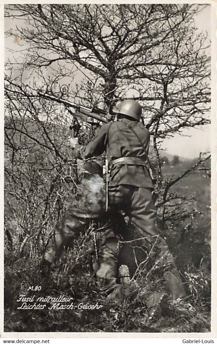 Armée Suisse - Militaire - Schweizer Armee - Fusil Mitrailleur Leichtes-Geiwehr  Guerre 1939-45 Militaria - Andere & Zonder Classificatie