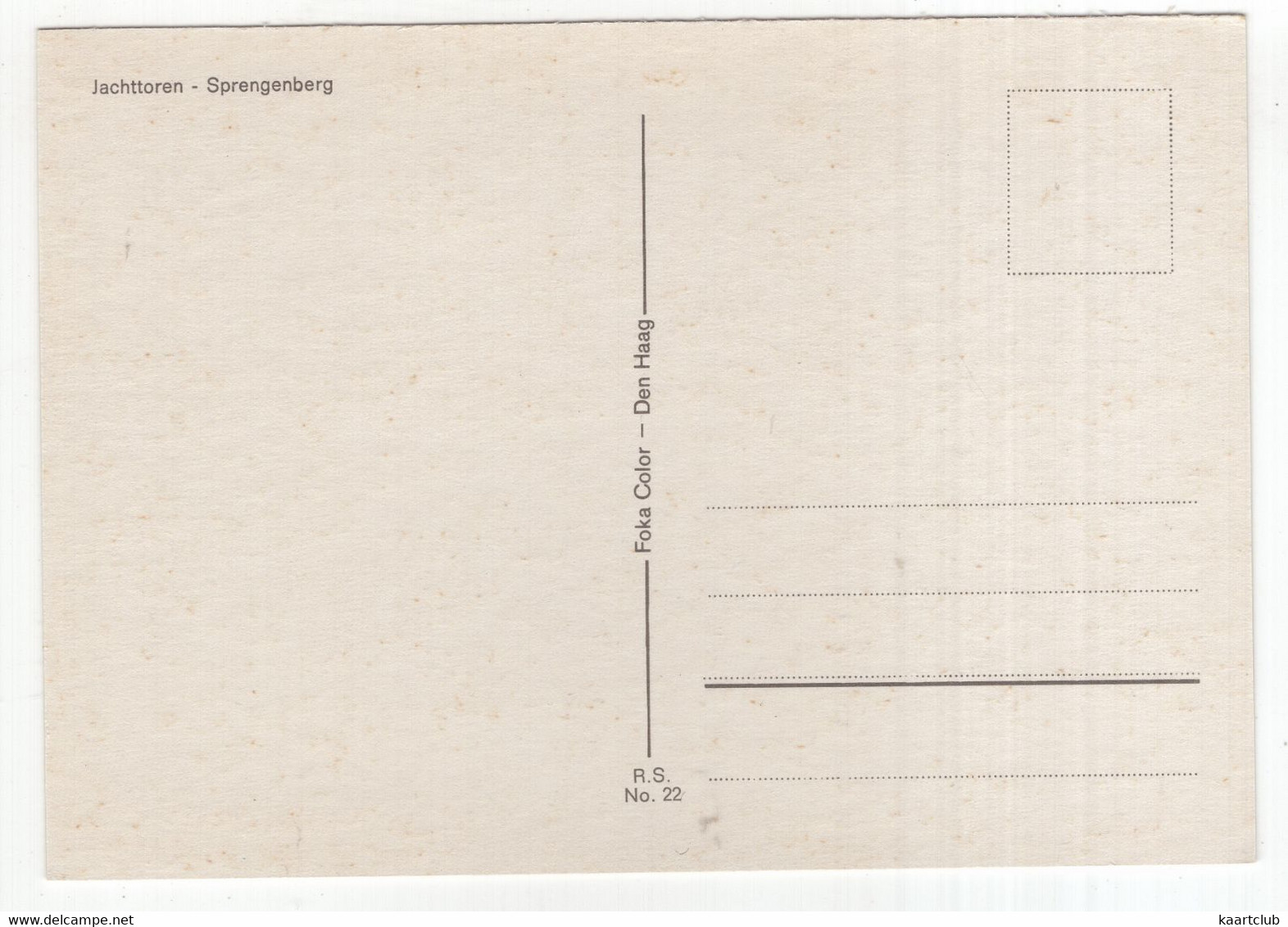 Groeten Uit Holten - Jachttoren - Sprengenberg - (Nederland/Holland) - Holten