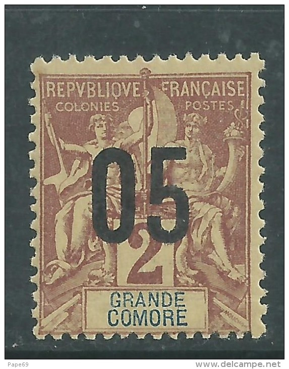 Grande Comore N° 20 XX  Type Groupe  Suchargé  05 Sur 2 C. Sans Charnière, TB - Other & Unclassified