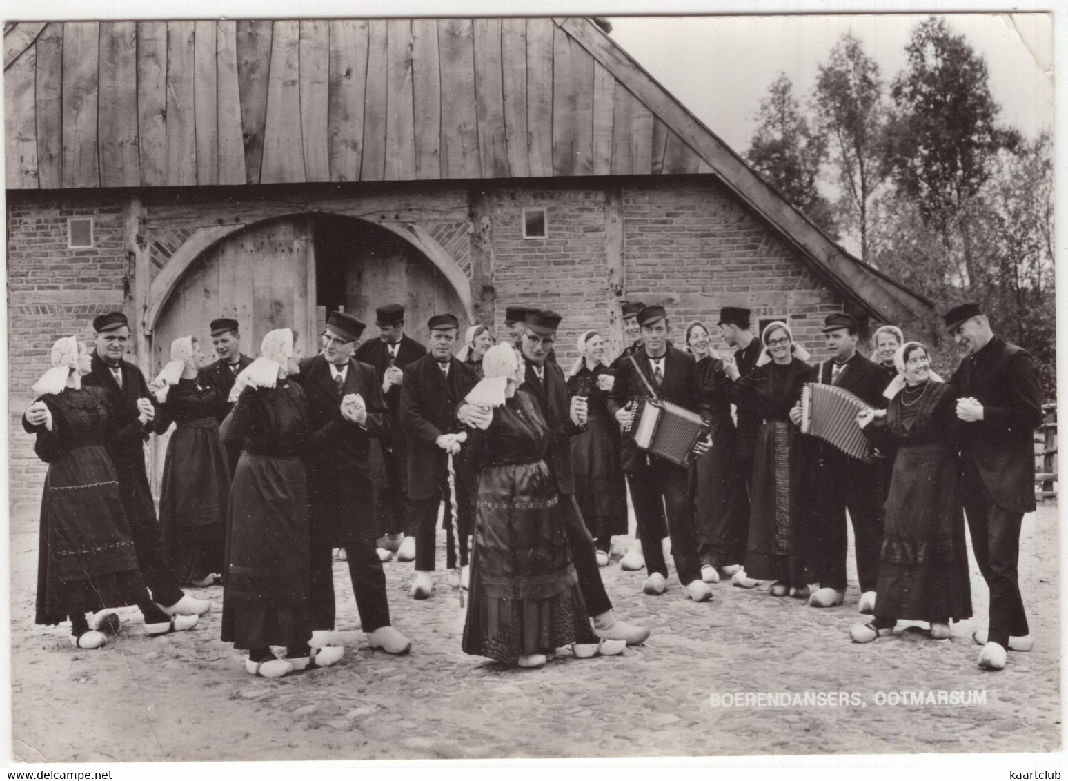 Boerendansers, Ootmarsum - (Nederland/Holland) - (1966) - Foto Haarhuis, Ootmarsum - (Trekharmonica's) - Ootmarsum