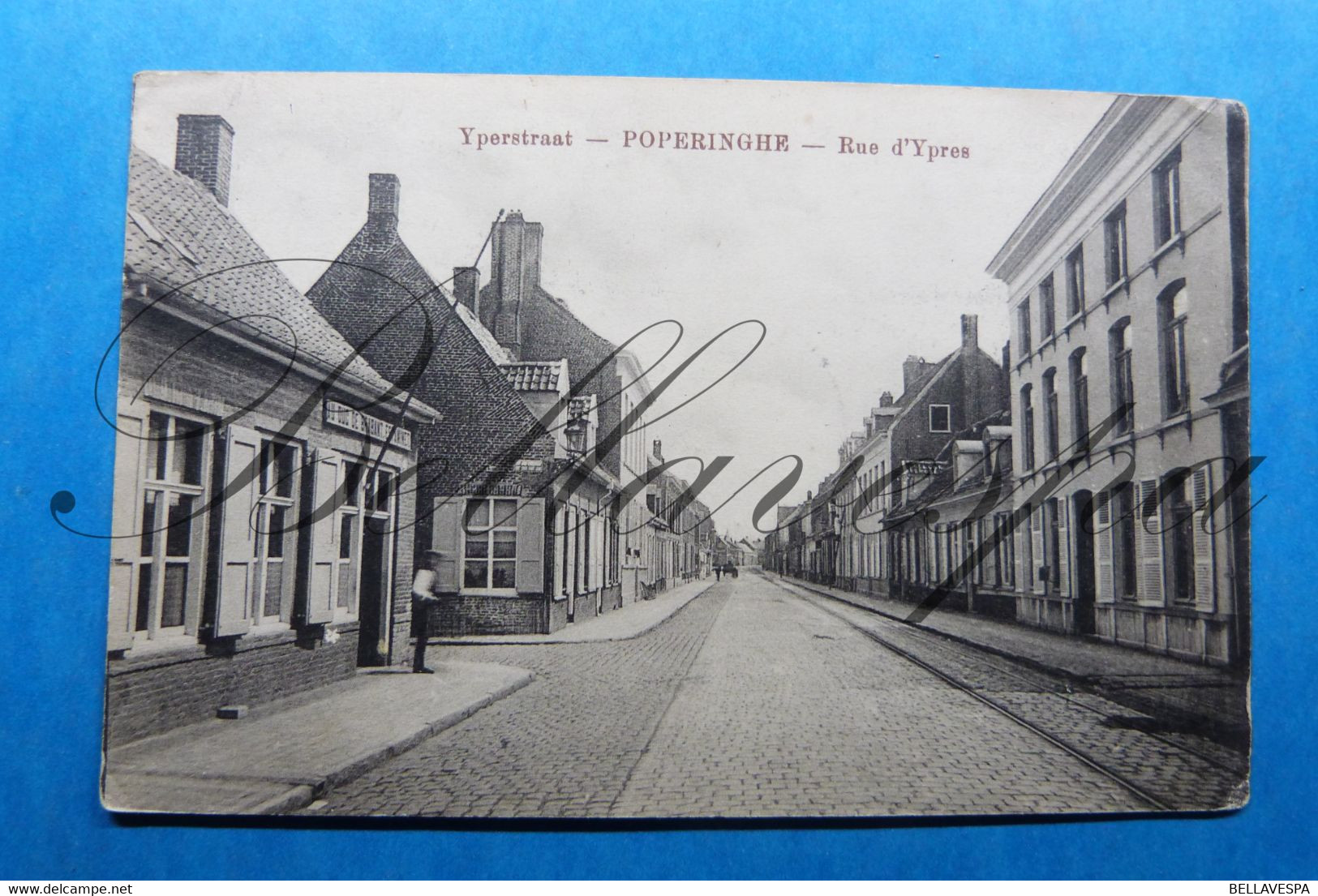 Poperinge Ieperstraat Thv Au Duc Du Brabant Estaminet  Feldpost 26/08/1914 , 14-18 Guerre - War 1914-18