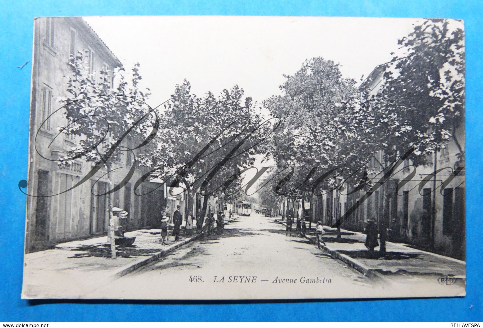 La Seyne Av.Gambetta Feldpost 3-09-15 Hopital N°144 Bis Annexe Seyne Sur Mer (VAR) à St Fons Rhone - War 1914-18