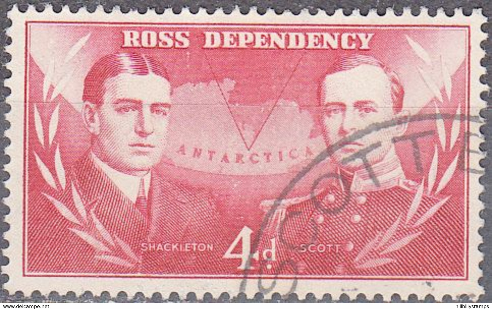 ROSS DEPENDENCY   SCOTT NO L2  USED   YEAR  1957 - Oblitérés