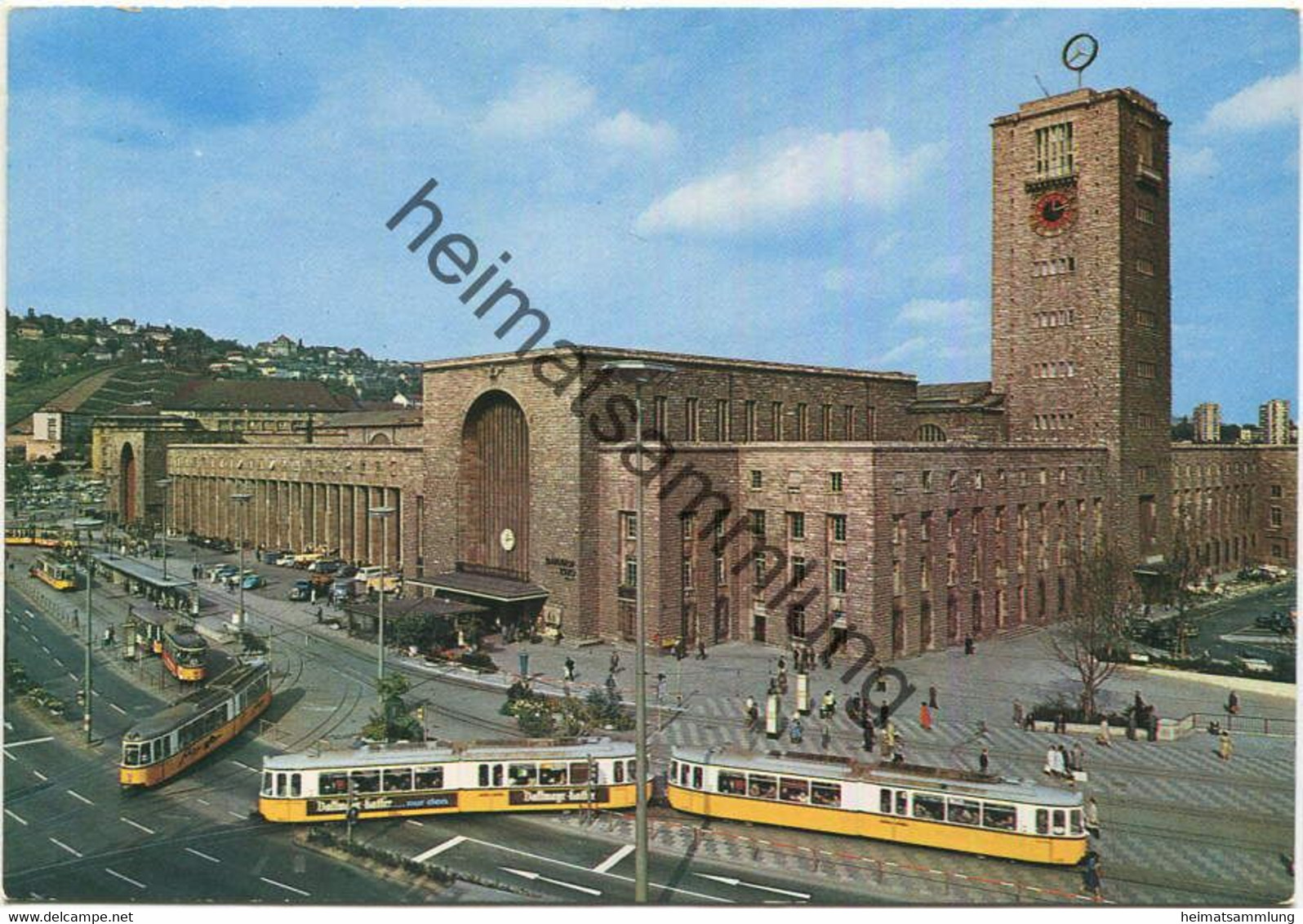 Stuttgart - Hauptbahnhof - AK-Grossformat - Zobel-Verlag Stuttgart - Stuttgart