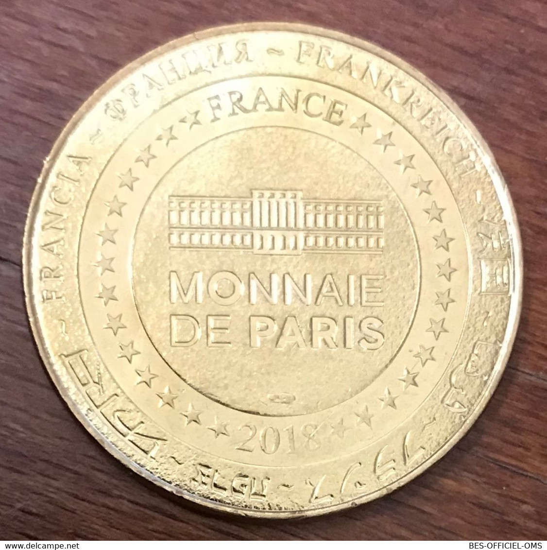 17 SAINTES ABBAYE AUX DAMES CITÉ MUSICALE MÉDAILLE SOUVENIR MONNAIE DE PARIS 2018 JETON TOURISTIQUE MEDALS COINS TOKENS - 2018