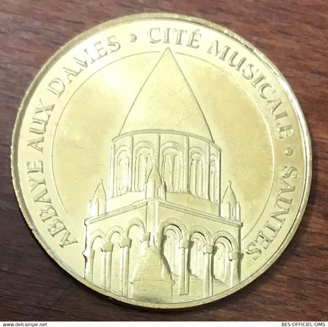 17 SAINTES ABBAYE AUX DAMES CITÉ MUSICALE MDP 2019 MÉDAILLE SOUVENIR MONNAIE DE PARIS JETON TOURISTIQUE MEDAL COIN TOKEN - 2019