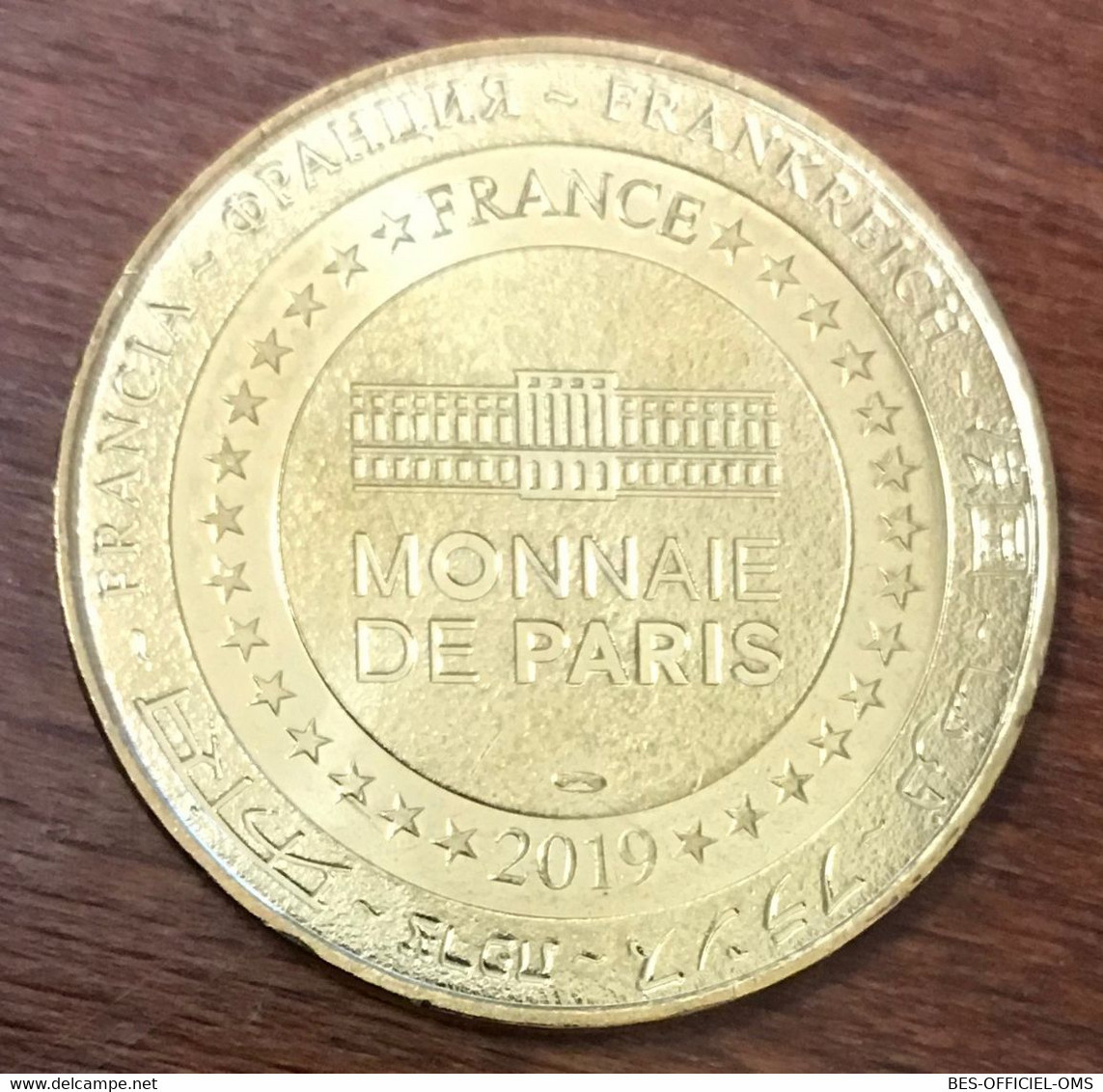 17 SAINTES ABBAYE AUX DAMES CITÉ MUSICALE MDP 2019 MÉDAILLE SOUVENIR MONNAIE DE PARIS JETON TOURISTIQUE MEDAL COIN TOKEN - 2019