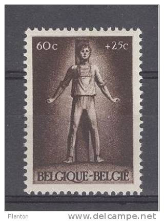 BELGIE - OBP Nr 703 V9 (Luppi) - Krijgsgevangenen  - MNH**  - Plaatfout/Variété - Sonstige & Ohne Zuordnung