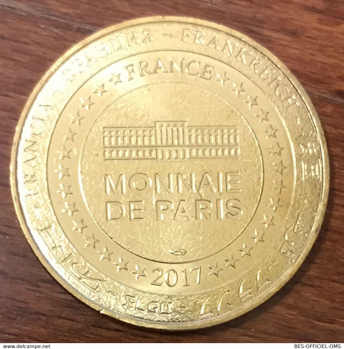 17 ZOO LA PALMYRE LES GUÉPARDS MDP 2017 MÉDAILLE SOUVENIR MONNAIE DE PARIS JETON TOURISTIQUE MEDALS COINS TOKENS - 2017