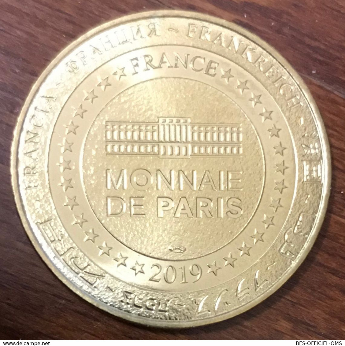 17 ZOO DE LA PALMYRE SINGE GIRAFE MDP 2019 MEDAILLE SOUVENIR MONNAIE DE PARIS JETON TOURISTIQUE MEDALS COINS TOKENS - 2019