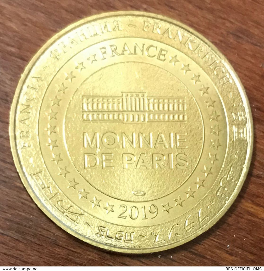 17 ZOO LA PALMYRE L'ÉLÉPHANT MDP 2019 MÉDAILLE SOUVENIR MONNAIE DE PARIS JETON TOURISTIQUE MEDALS COINS TOKENS - 2019