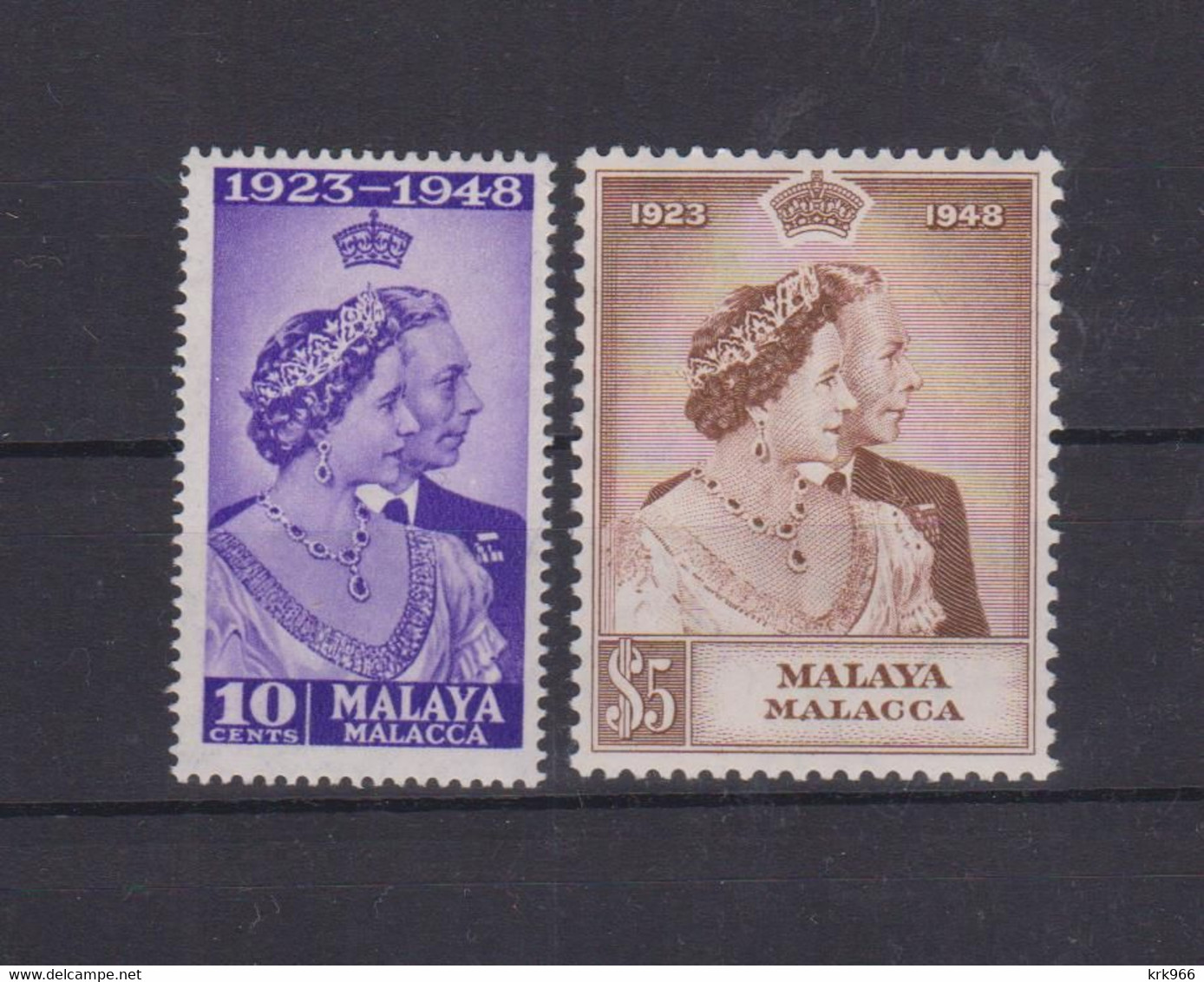 MALAYSIA MALACCA  1948 Nice Set MNH - Malacca