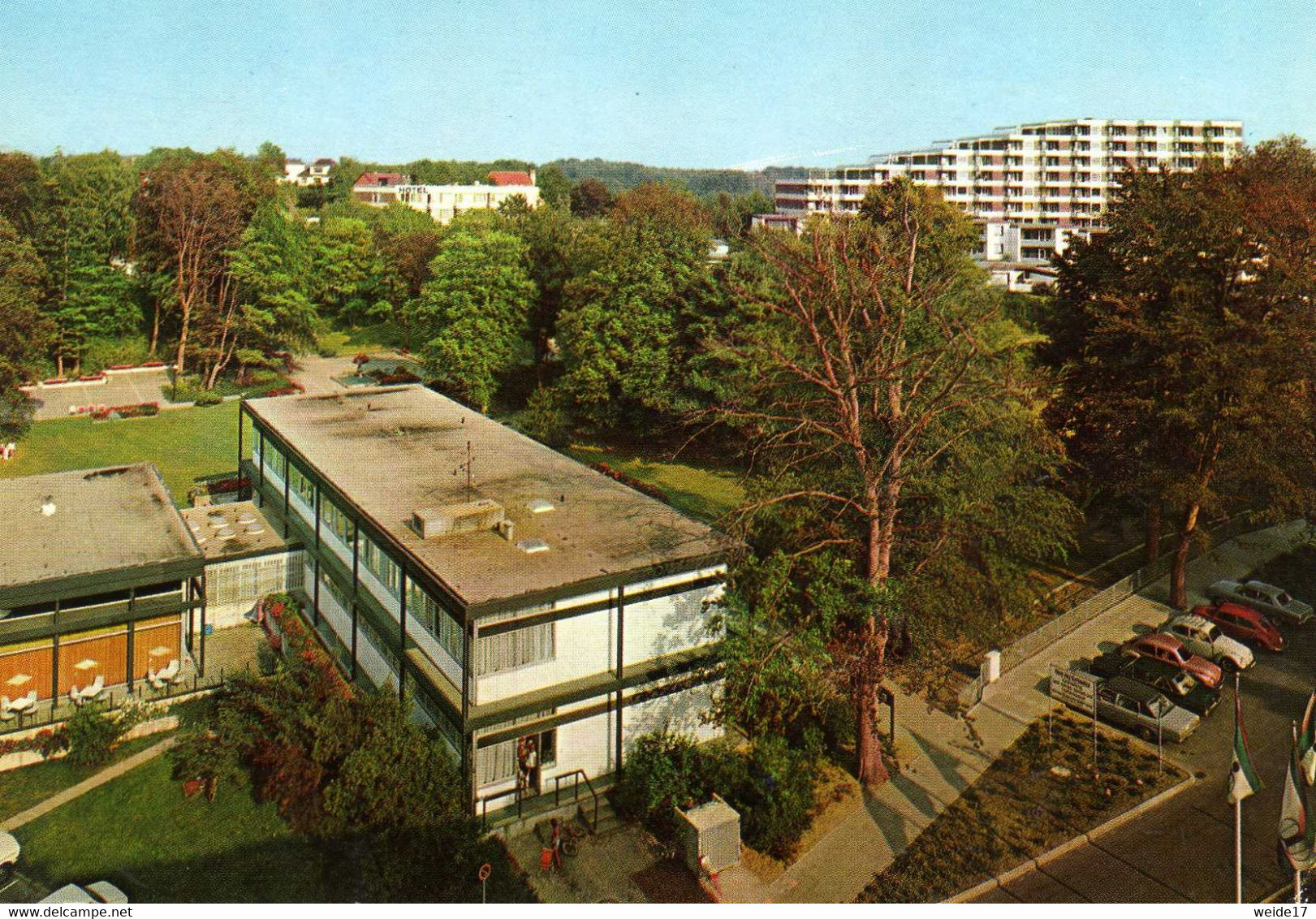 04601 -  GLÜCKSBURG - Blick Auf Das "Haus Des Kurgastes" Und Den Kurpark - Gluecksburg