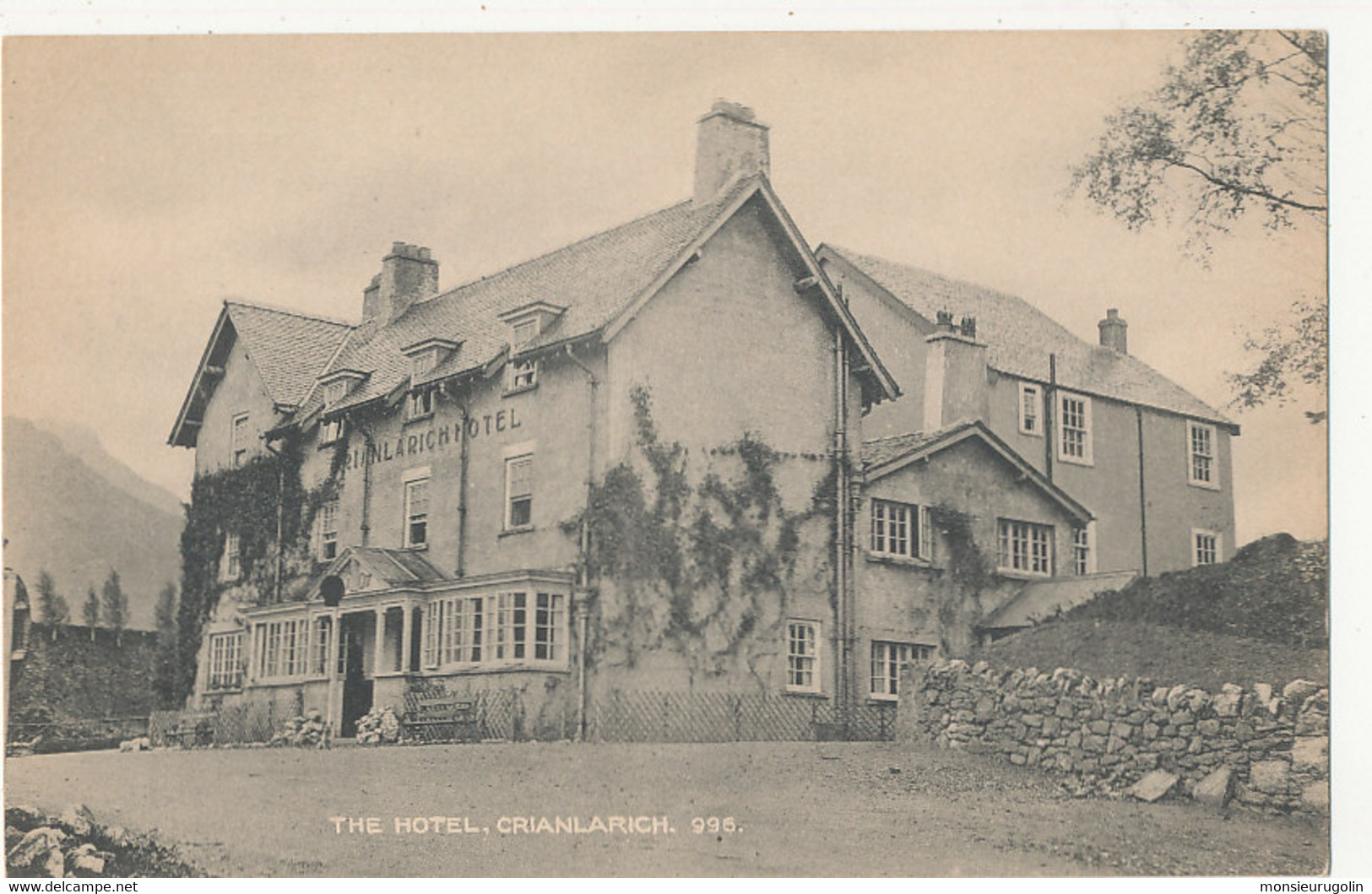 ECOSSE )) THE HOTEL    CRIANLARICH  995 - Stirlingshire