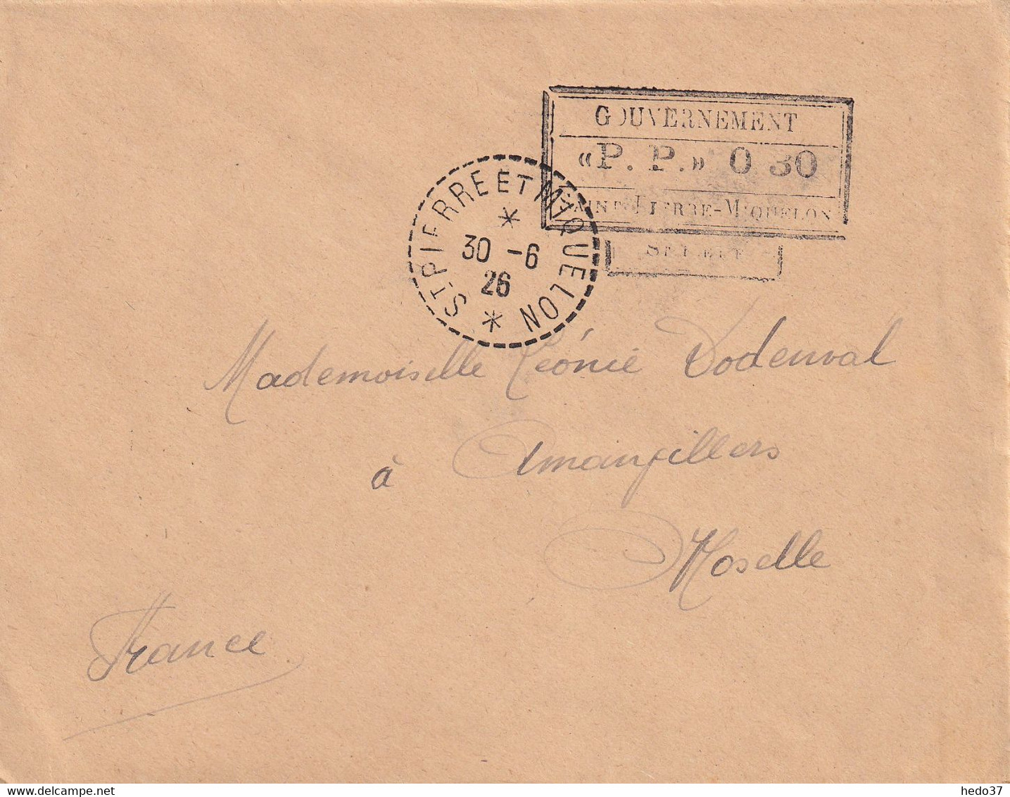 St Pierre Et Miquelon - Lettre - Voyagée - TB - Briefe U. Dokumente