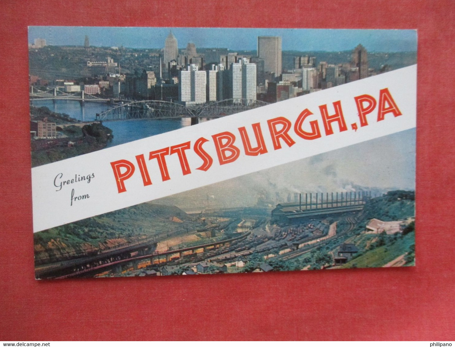 Greetings.  Pittsburgh  Pennsylvania > Pittsburgh     Ref 5935 - Pittsburgh