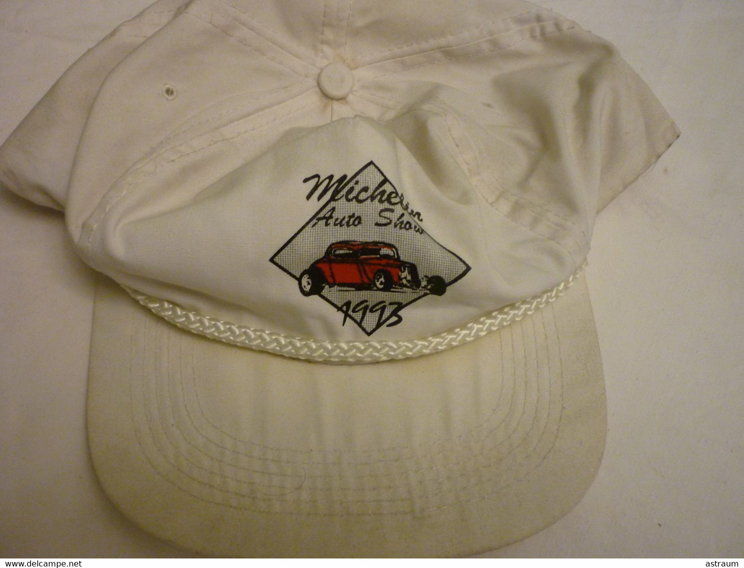 Casquette Originale Reglable Michelin Auto Show 1993 - Baseball-Caps