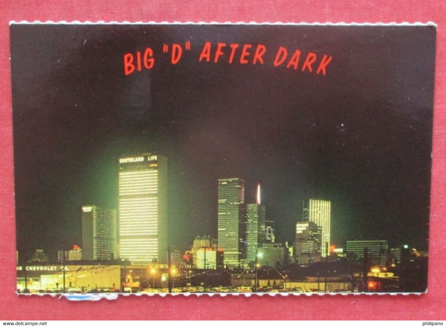 Big "D".  After Dark.    Dallas - Texas > Dallas  Ref 5935 - Dallas