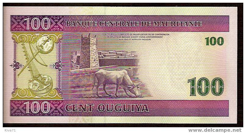 100 Ouguiya "MAURITANIE"   28 Novembre 2004    UNC  Ble53 - Mauritanië