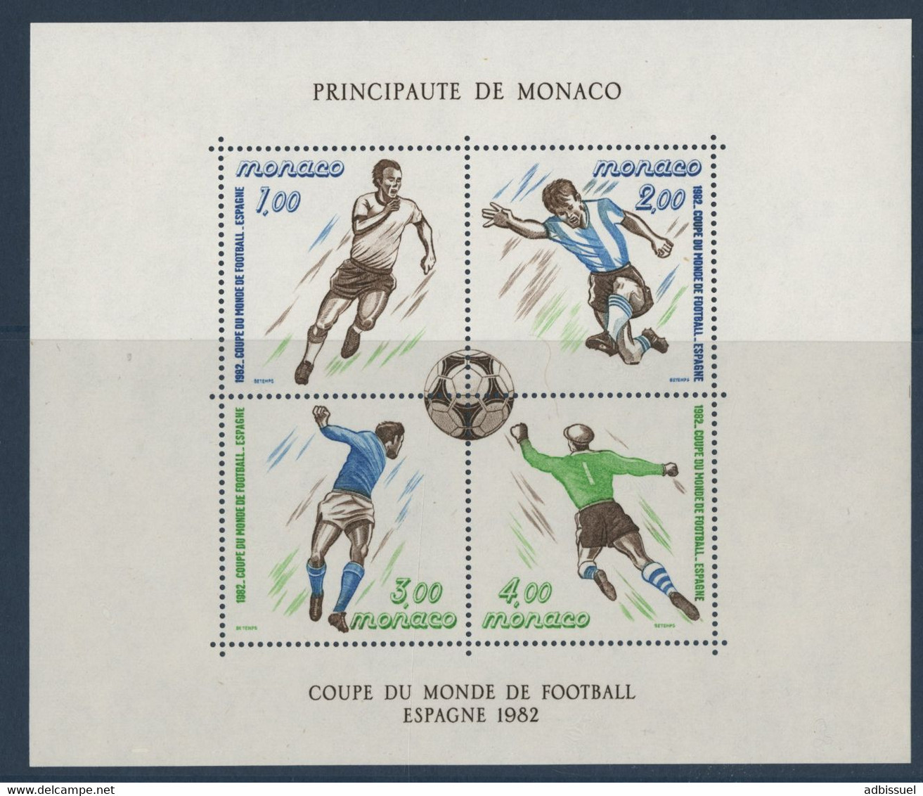 MONACO ANNEE COMPLETE 1982 Vendue à 15 % De La Cote N° 1306 à 1358 Neufs ** (MNH) 53 Timbres TB - Komplette Jahrgänge