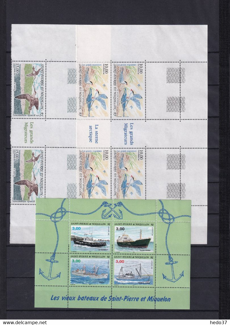 St Pierre et Miquelon Collection - Timbres neufs ** sans charnière - TB