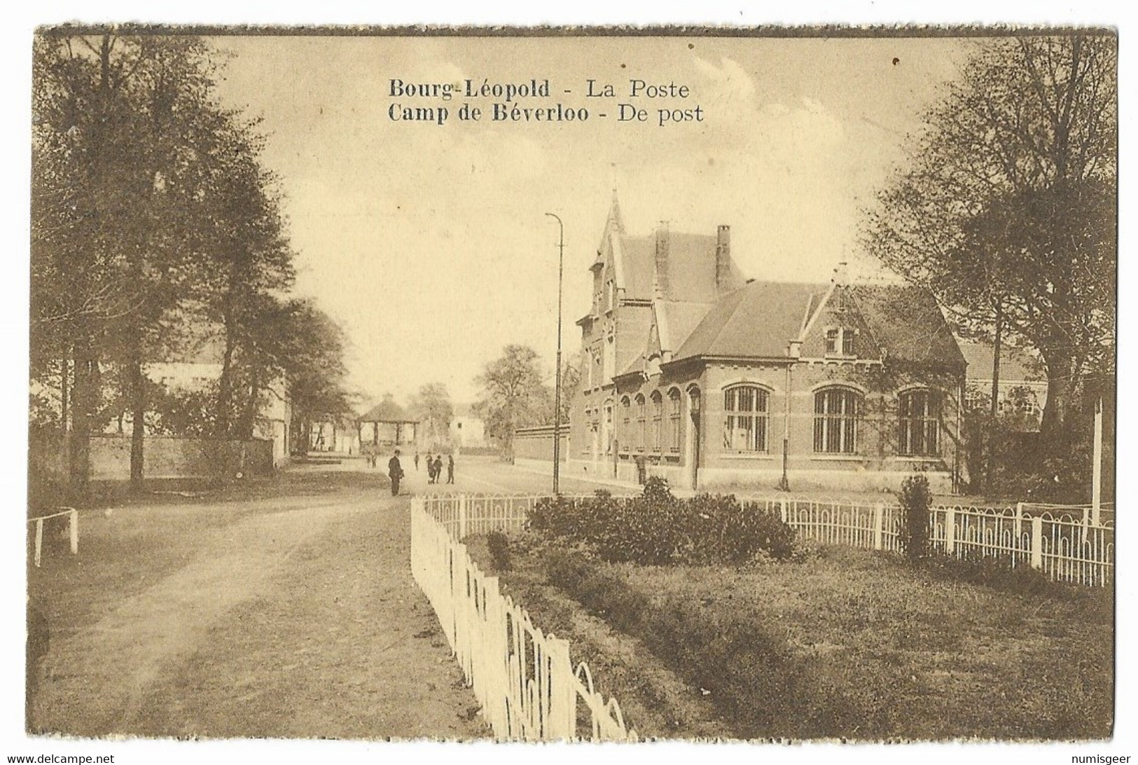 BOURG-LÉOPOLD  - Camp De Béverloo -- La Poste - De Post - Leopoldsburg (Camp De Beverloo)