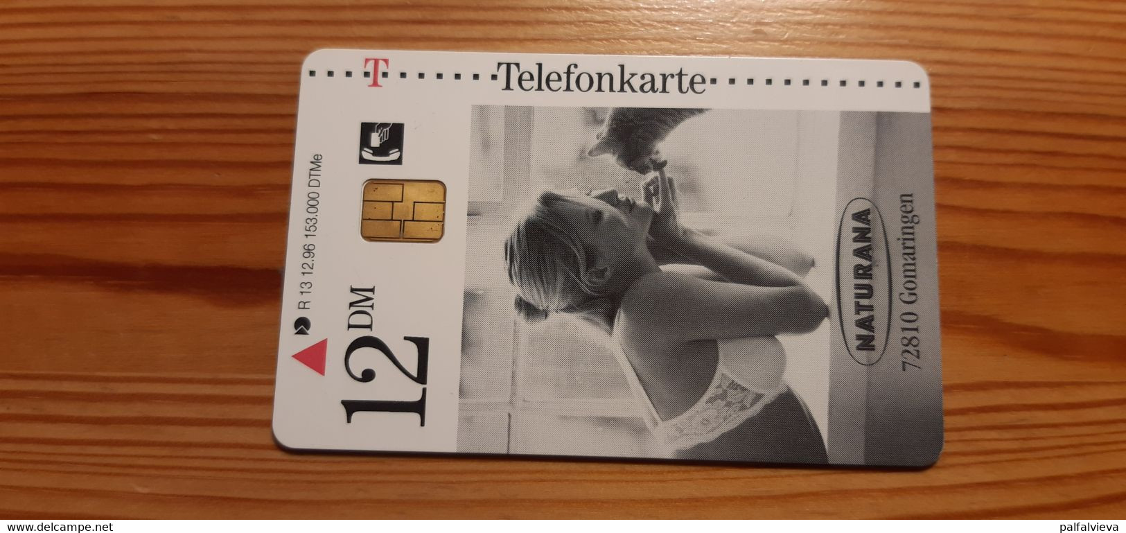 Phonecard Germany R 13 12.96. Naturana, Woman - R-Series: Regionale Schalterserie