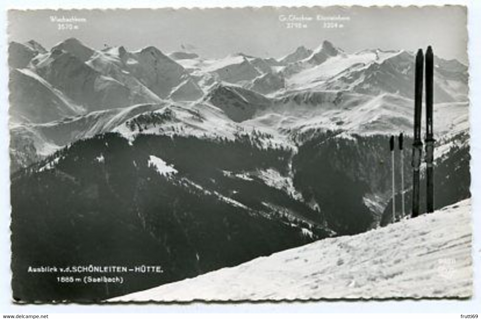 AK 115336 AUSTRIA - Ausblick V. D. Schönleiten-Hütte - Saalbach - Saalbach