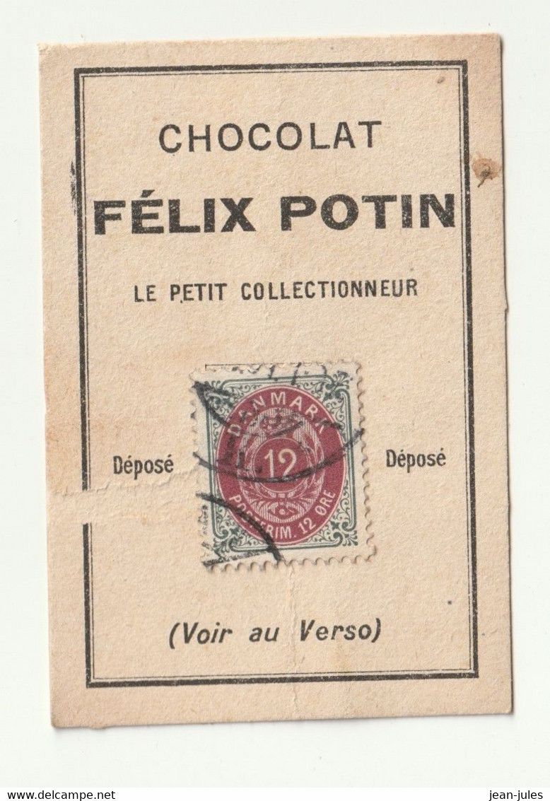 Félix Potin - Chocolat - Le Petit Collectionneur - Timbre Poste 29 - Chocolat