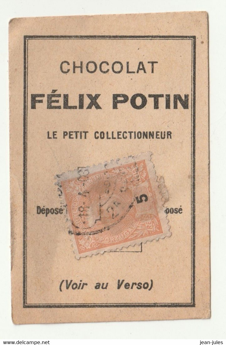 Félix Potin - Chocolat - Le Petit Collectionneur - Timbre Poste 36 - Chocolat