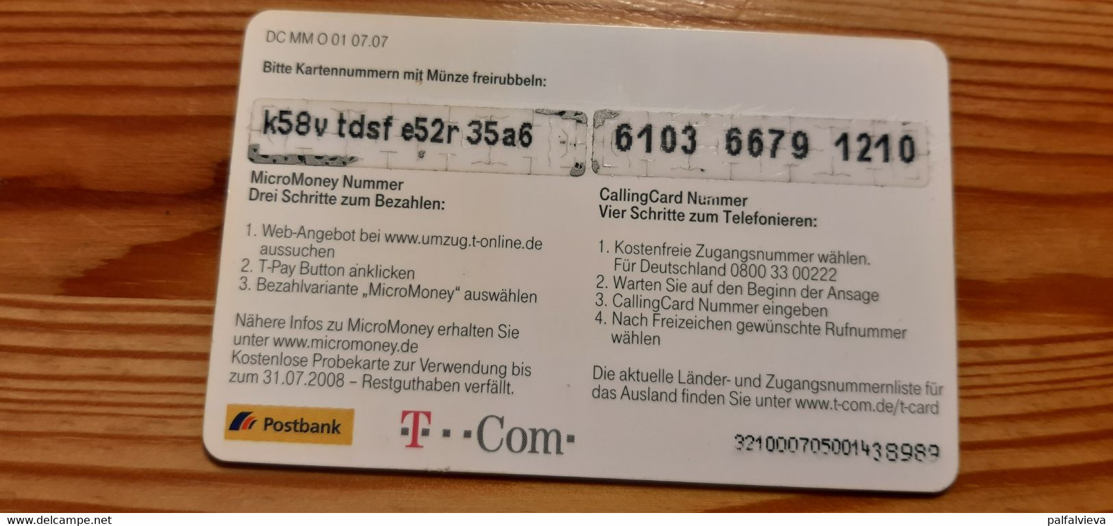 Prepaid Phonecard Germany, T-Pay - Micro Money - [3] T-Pay  Micro-Money