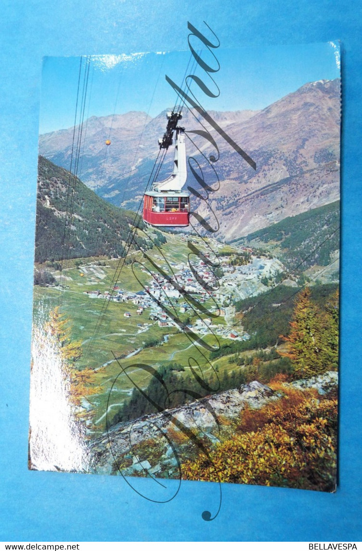 Alpine Montagne Skilift LOT X 13 Cpsm Téléferique Felskinnbahn Cable-way, Schwebebahn Seilbahn - Bergsteigen